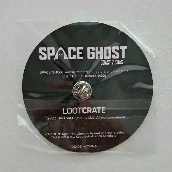 Loot Crate Space Ghost Coast 2 Coast Pin - Picture 2 of 2